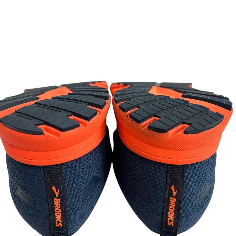 Brooks Revel 5 Running Sneaker Shoes In Blue Orange Men Size 11 - Picture 12 of 14